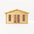 5 x 5m Brambling Premium Log Cabin
