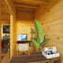 5 x 5m Brambling Premium Log Cabin
