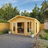 5 x 5m Brambling Premium Log Cabin
