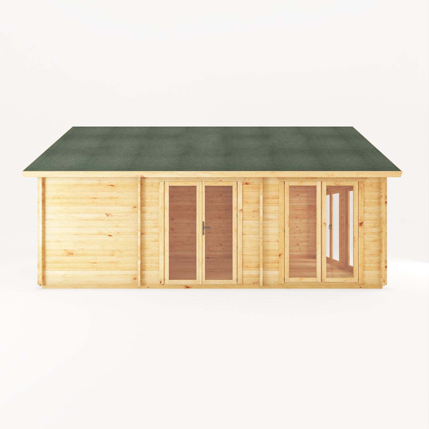 4 x 7m Hummingbird Premium Log Cabin