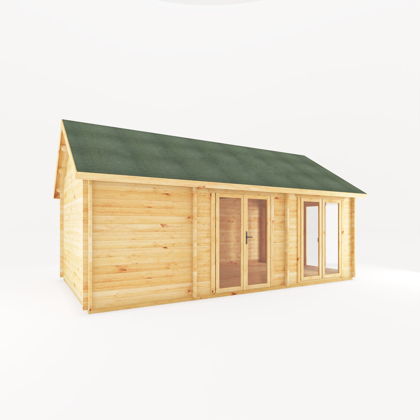 4 x 7m Hummingbird Premium Log Cabin