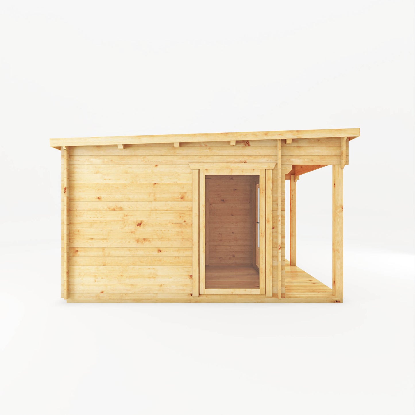 6m x 4m Kingfisher Premium Log Cabin
