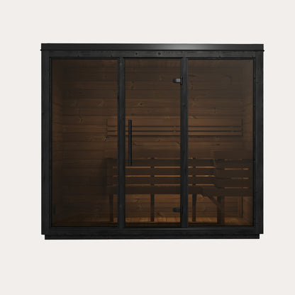 Waltons Novi Rose Premium sauna front view