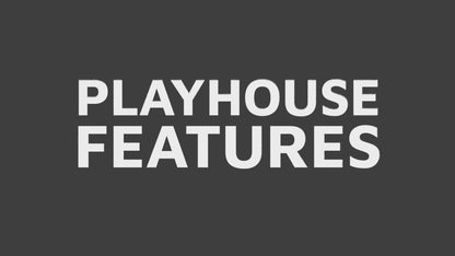 4 x 4 Snug Wooden Playhouse