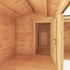6 x 6m Redwing Premium Log Cabin
