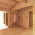 6 x 6m Redwing Premium Log Cabin
