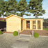 6 x 6m Redwing Premium Log Cabin
