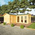 6 x 6m Redwing Premium Log Cabin
