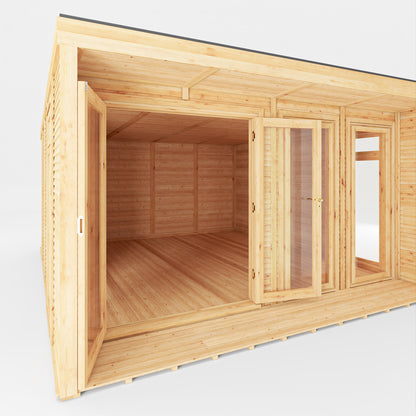 The Creswell 4m x 4m Premium Insulated Garden Room