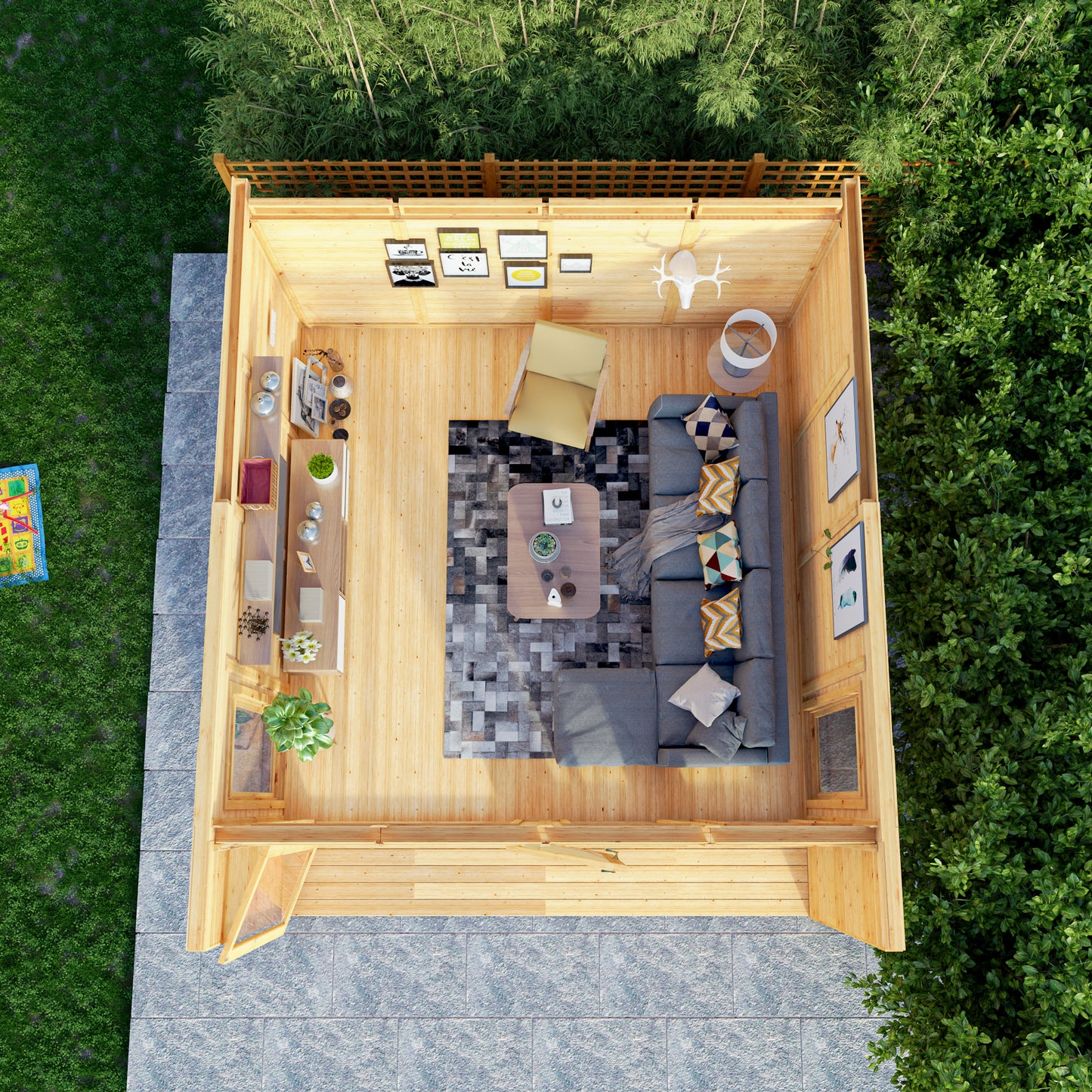 The Creswell 4m x 4m Premium Insulated Garden Room