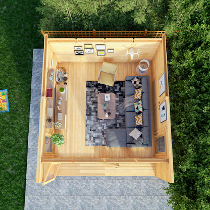 The Creswell 4m x 4m Premium Insulated Garden Room