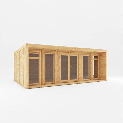The Creswell 6m x 3m Premium Insulated Garden Room
