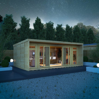 The Creswell 6m x 3m Premium Insulated Garden Room