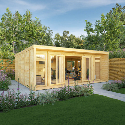 The Creswell 6m x 4m Premium Insulated Garden Room