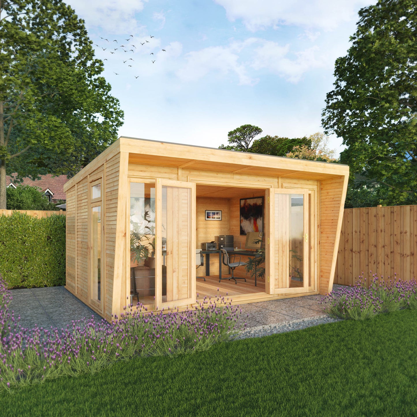 The Harlow 4m x 3m Premium Insulated Garden Room