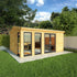 The Rufford 5m x 4m Premium Insulated Garden Room with Anthracite UPVC
