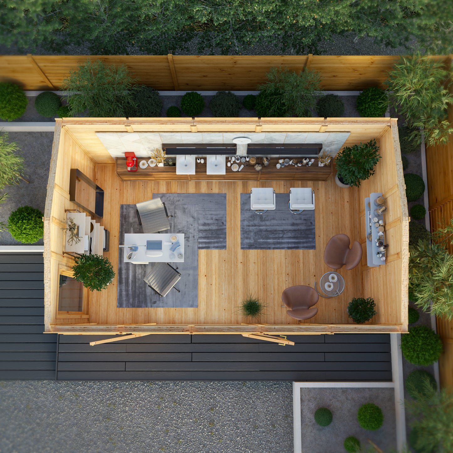 The Rufford 5m x 3m Premium Insulated Garden Room