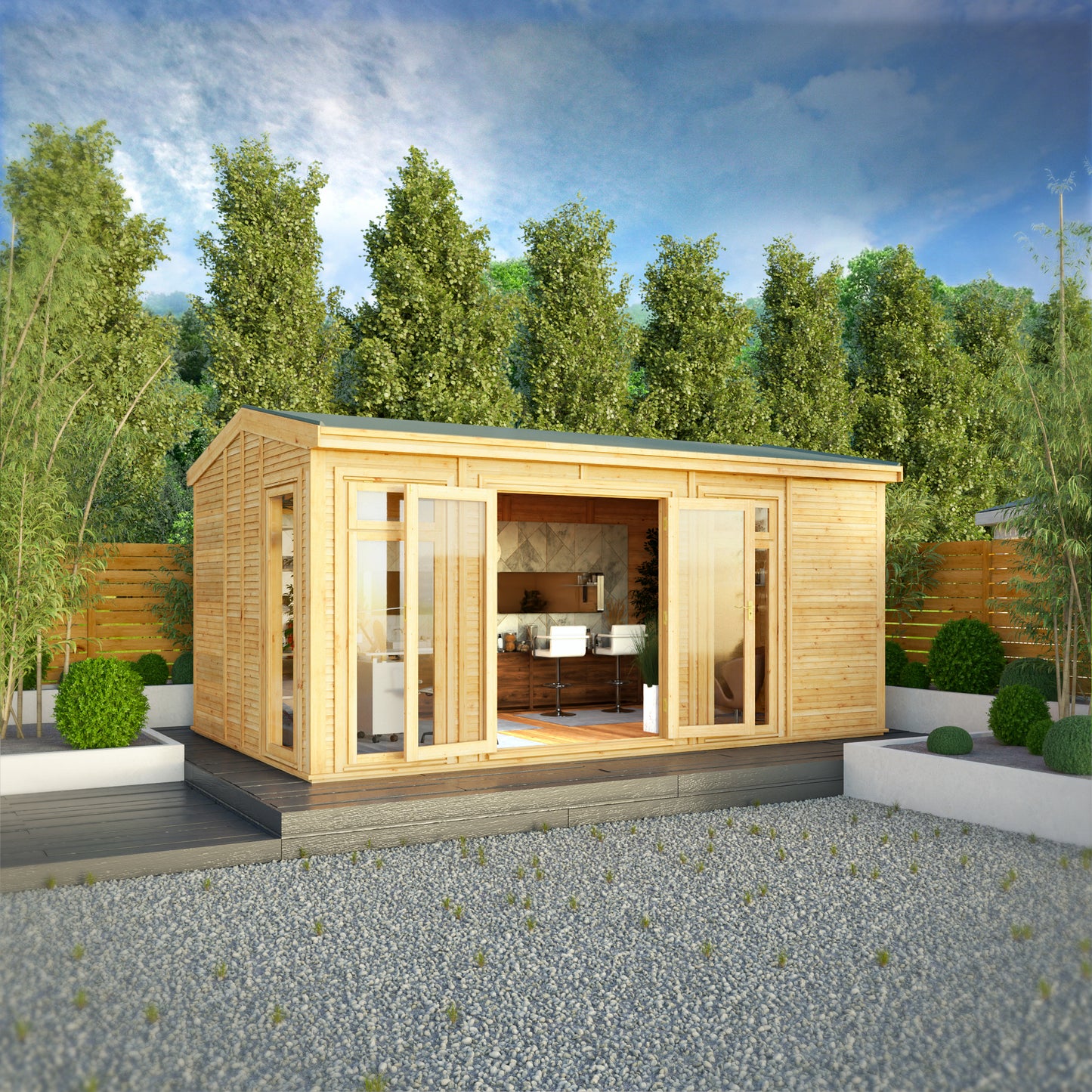 The Rufford 5m x 3m Premium Insulated Garden Room