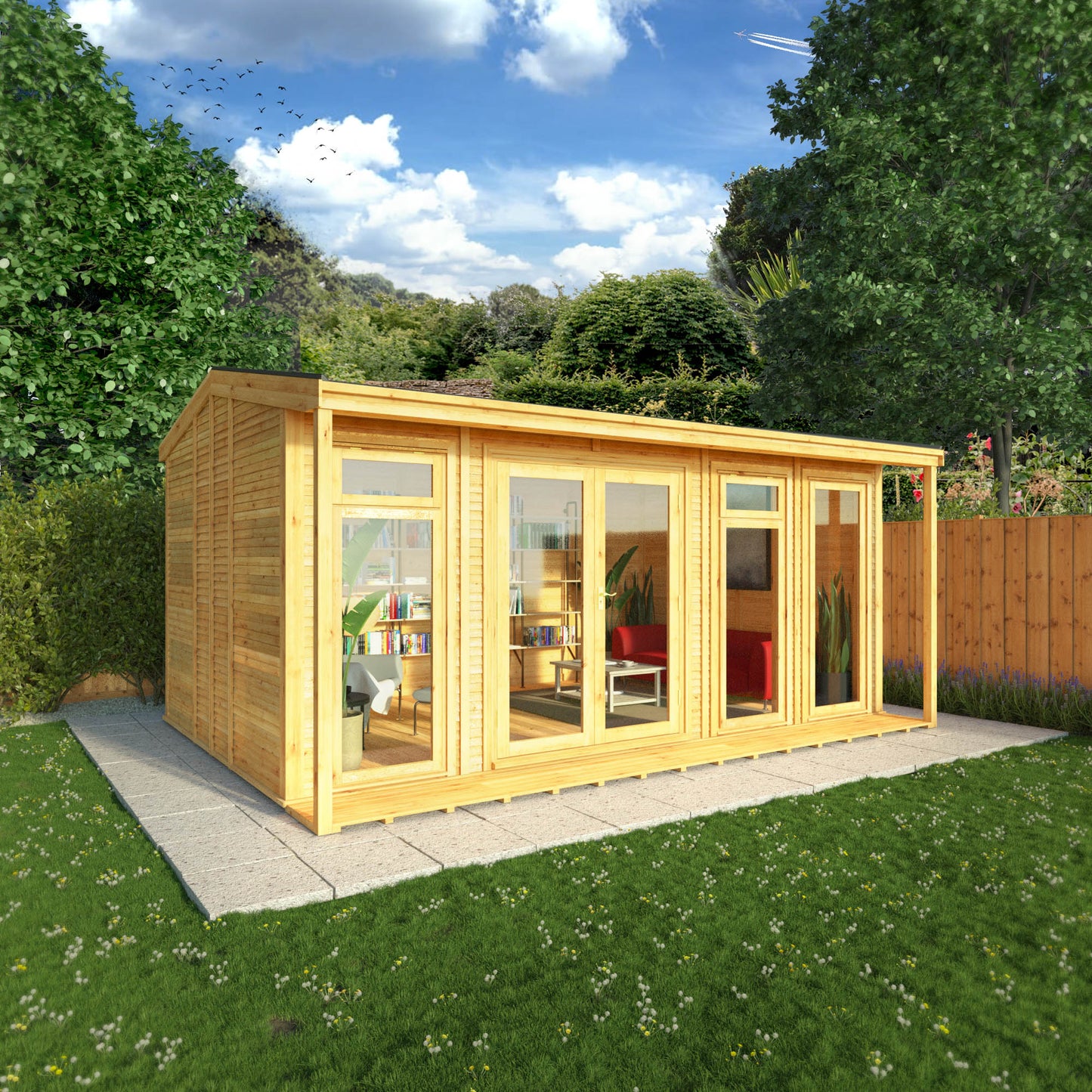 The Thoresby 5m x 3m Premium Insulated Garden Room