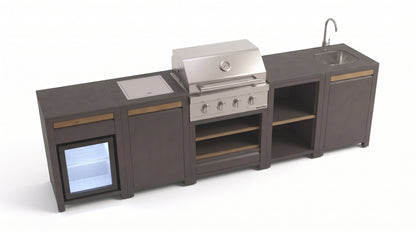 Urban Large Outdoor Kitchen, product view 3