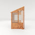 8 x 4 Evesham Lean-to Pent Wooden Greenhouse
