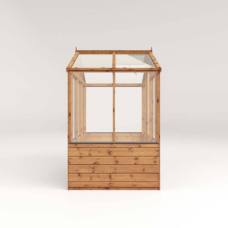 6 x 4 Evesham Wooden Greenhouse