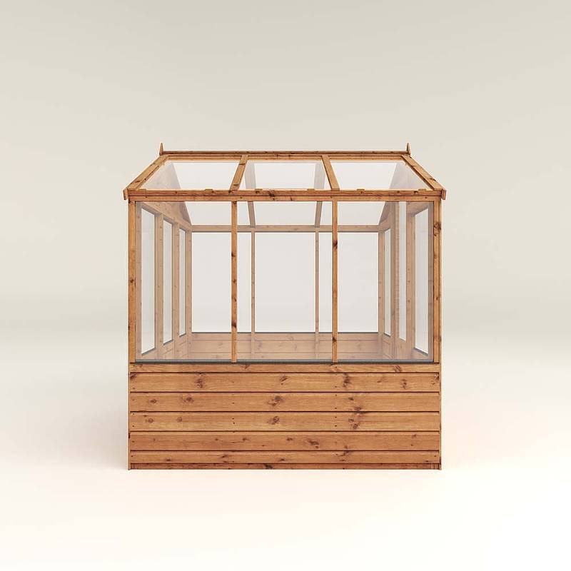 6 x 6 Evesham Wooden Greenhouse