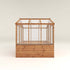 6 x 6 Evesham Wooden Greenhouse
