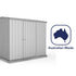 Absco Premier 7' 5 x 5 Titanium Reverse Apex Metal Shed
