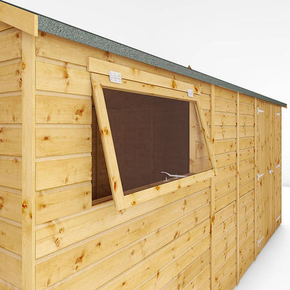 14 x 10 Premium Shiplap Reverse Apex Workshop