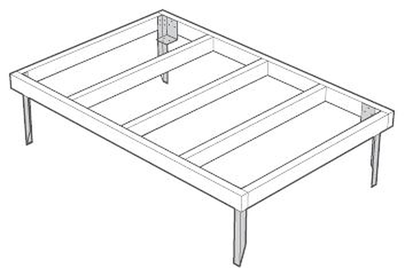 10 x 6 Wooden Base