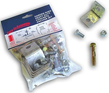 Metal Shed Anchor Kit (x2)