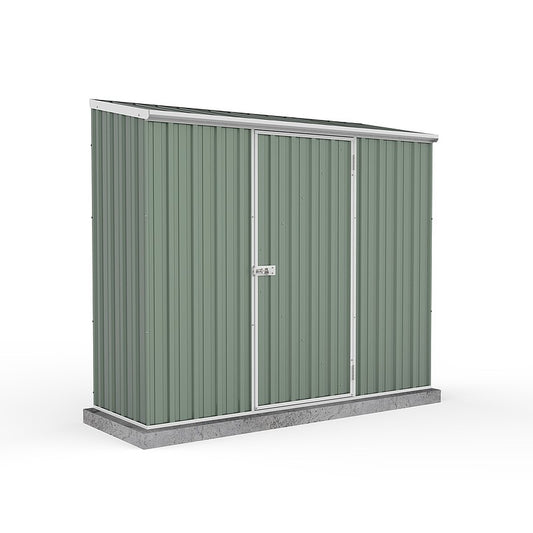 Absco Space Saver 7' 5 x 3 Eucalyptus Pent Metal Shed