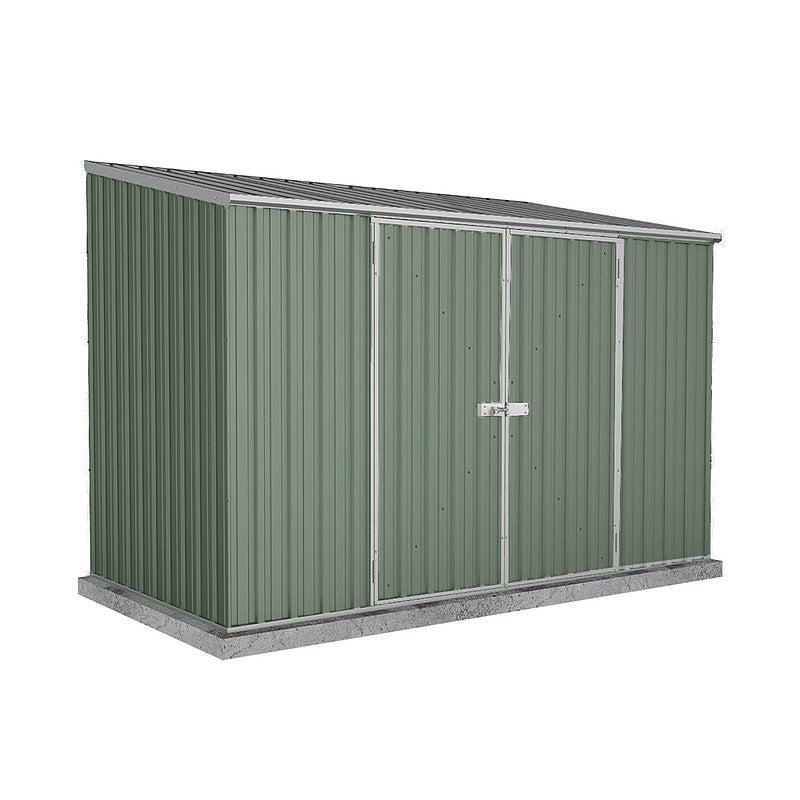 Absco Space Saver 10 x 5 Eucalyptus Pent Metal Shed