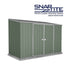 Absco Space Saver 10 x 5 Eucalyptus Pent Metal Shed
