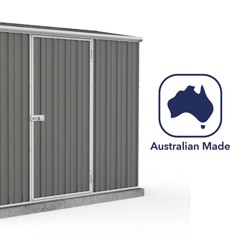 Absco Space Saver 7' 5 x 3 Woodland Grey Pent Metal Shed
