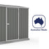 Absco Space Saver 7' 5 x 3 Woodland Grey Pent Metal Shed
