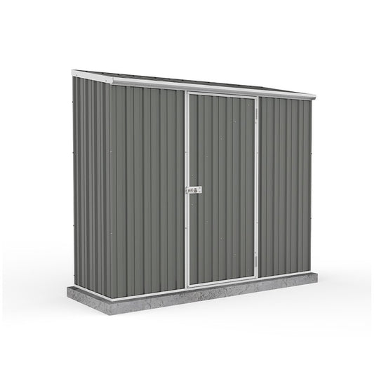 Absco Space Saver 7' 5 x 3 Woodland Grey Pent Metal Shed