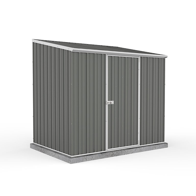 Absco Space Saver 7' 5 x 5 Woodland Grey Pent Metal Shed