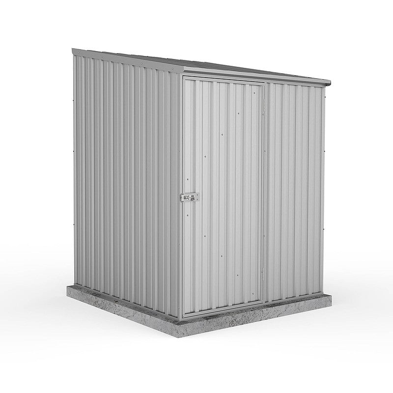 Absco Space Saver 5 x 5 Titanium Pent Metal Shed