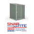 Absco Space Saver 5 x 5 Eucalyptus Pent Metal Shed
