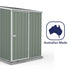 Absco Space Saver 5 x 5 Eucalyptus Pent Metal Shed
