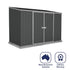 Absco Space Saver 10 x 5 Dark Grey Pent Metal Shed

