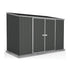 Absco Space Saver 10 x 5 Dark Grey Pent Metal Shed
