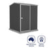 Absco Premier 5 x 5 Dark Grey Reverse Apex Metal Shed
