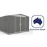 Absco Regent 10 x 10 Woodland Grey Apex Metal Shed
