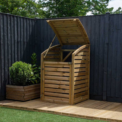 Pressure Treated Single Bin Store