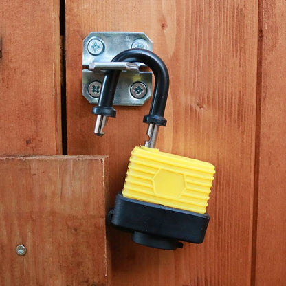 49mm Weatherproof Padlock with Hasp & Staple