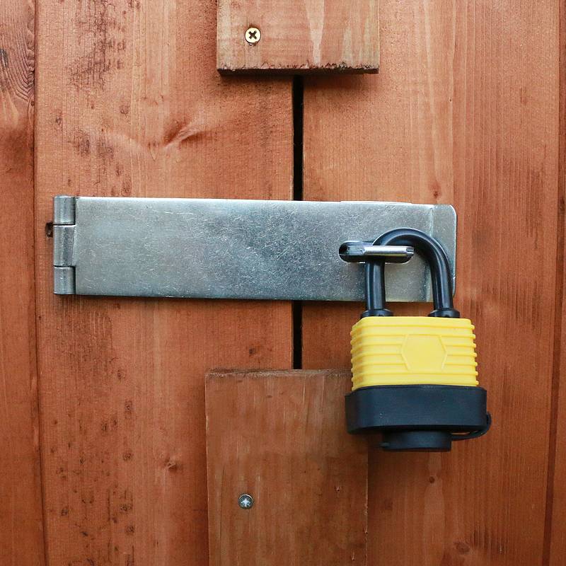 49mm Weatherproof Padlock with Hasp & Staple