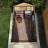 10 x 6 Overlap Double Door Apex Windowless Wooden Shed
